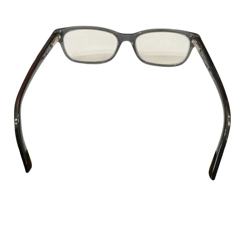 Lacoste Eyeglass Frame Glasses 130 L3606 035 Gray Alligator Stem Full Rim‎